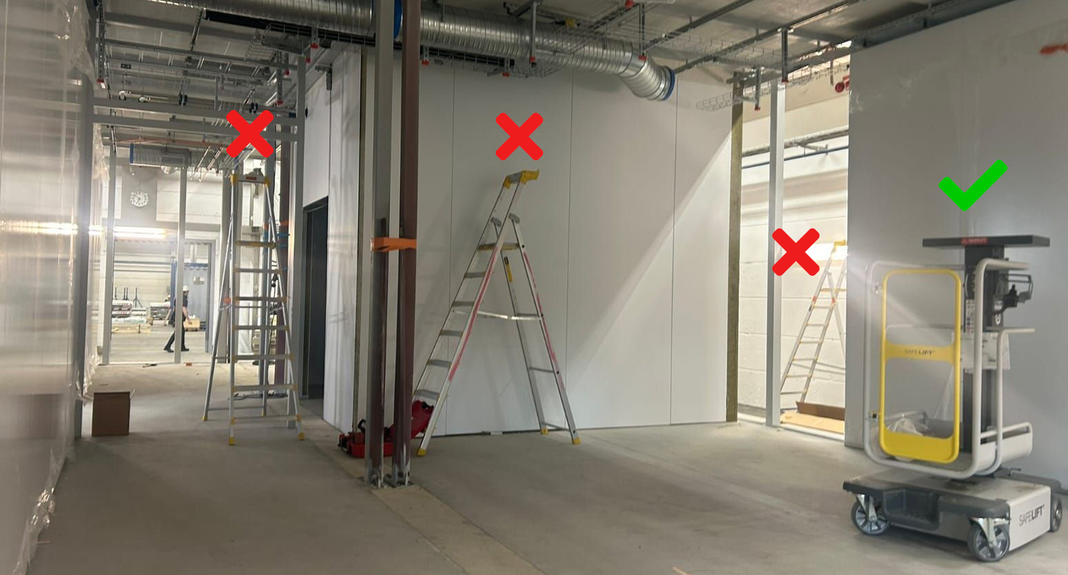 Ladders and Safelift